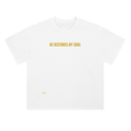 PS23 He restores my soul Heavyweight Drop Shoulder Cotton T-Shirt