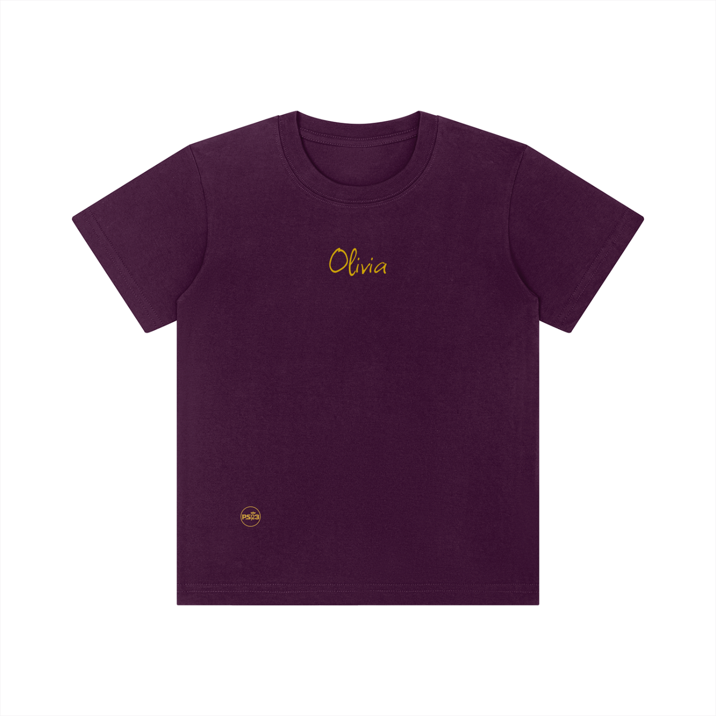 PS23 Olivia Kid's Crewneck Short Sleeve T-Shirt