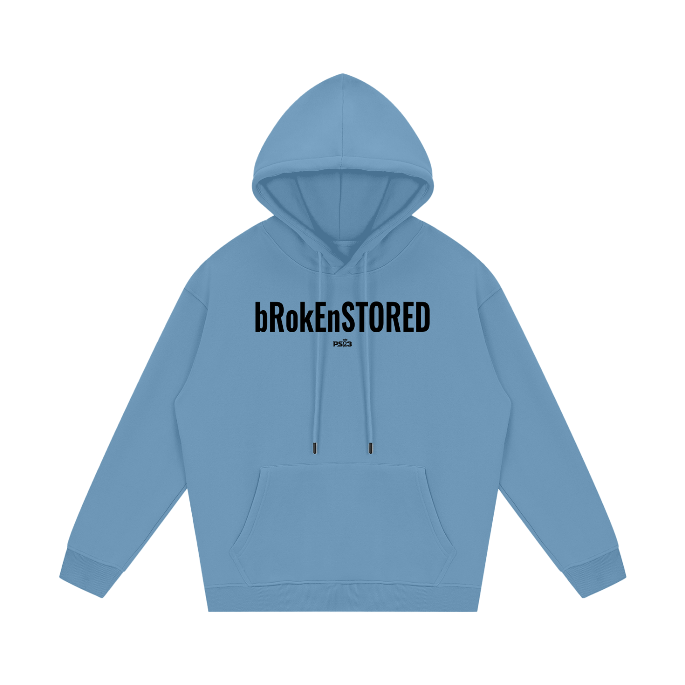 PS23 Brokenstored Streetwear Unisex Fleece Hoodie