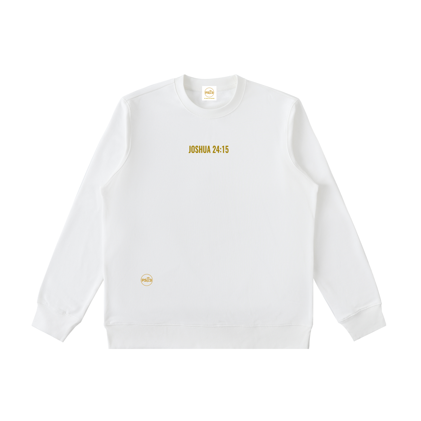 PS23 Joshua 24:15 Essential Heavyweight Crewneck  Sweatshirt