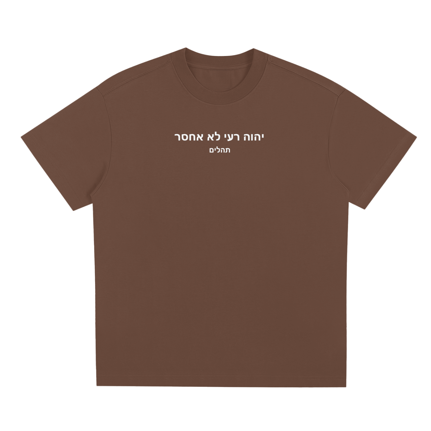 PS23 Hebrew Psalm 23 Sorona Quick-Dry Cooling T-Shirt