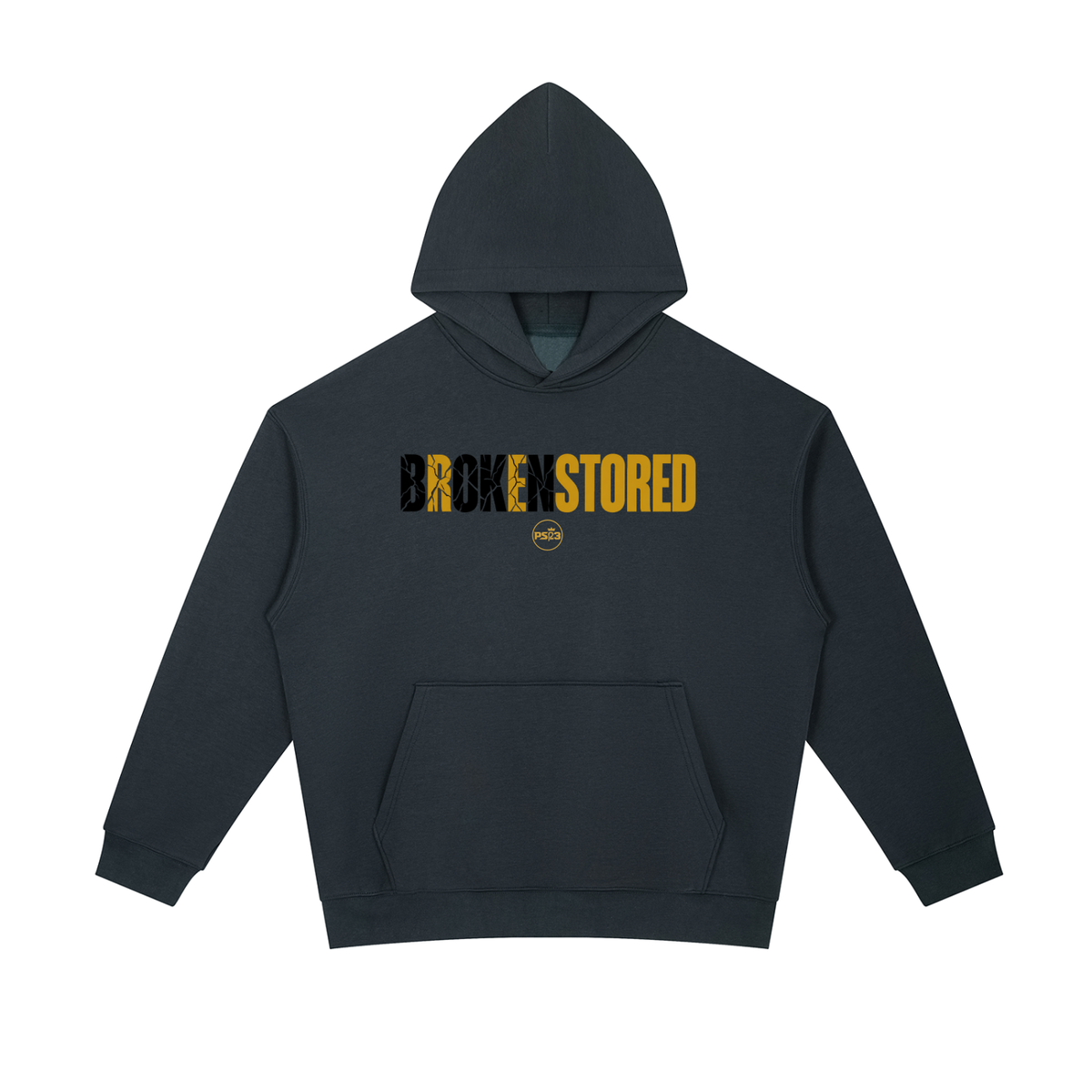 PS23 BROKENSTORED Essential Heavyweight Hoodie