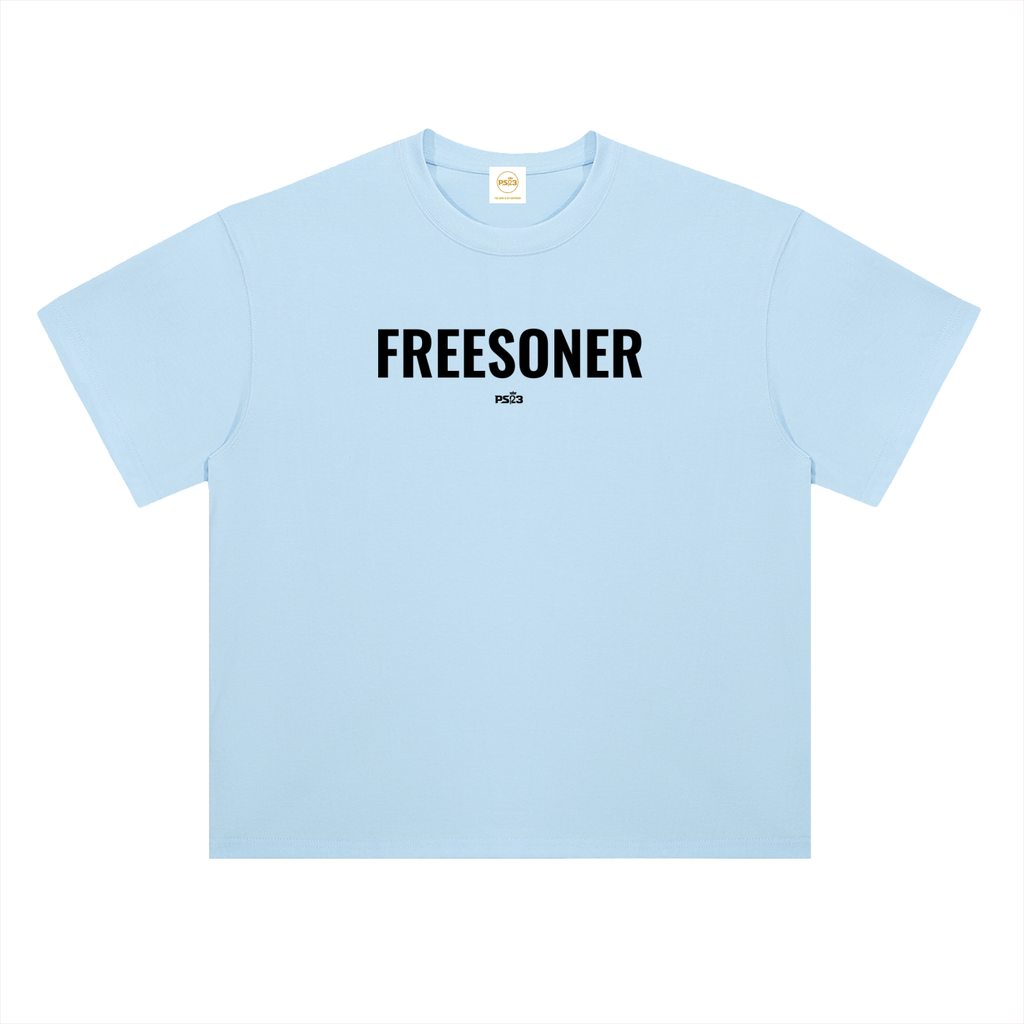 PS23 Freesoner Heavyweight Drop Shoulder Cotton T-Shirt