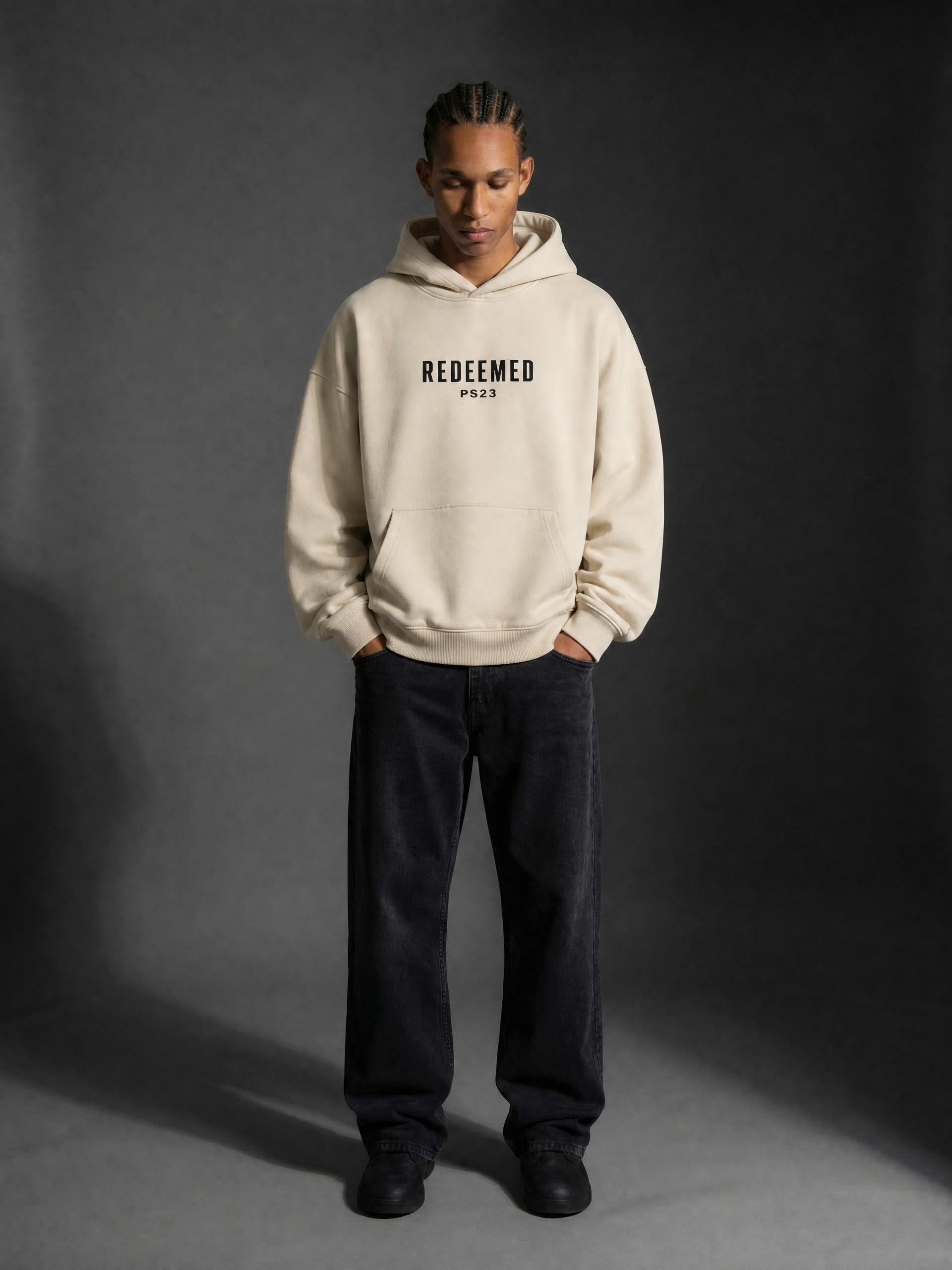 PS23 Redeemed Essential Heavyweight Drop-Shoulder Hoodie