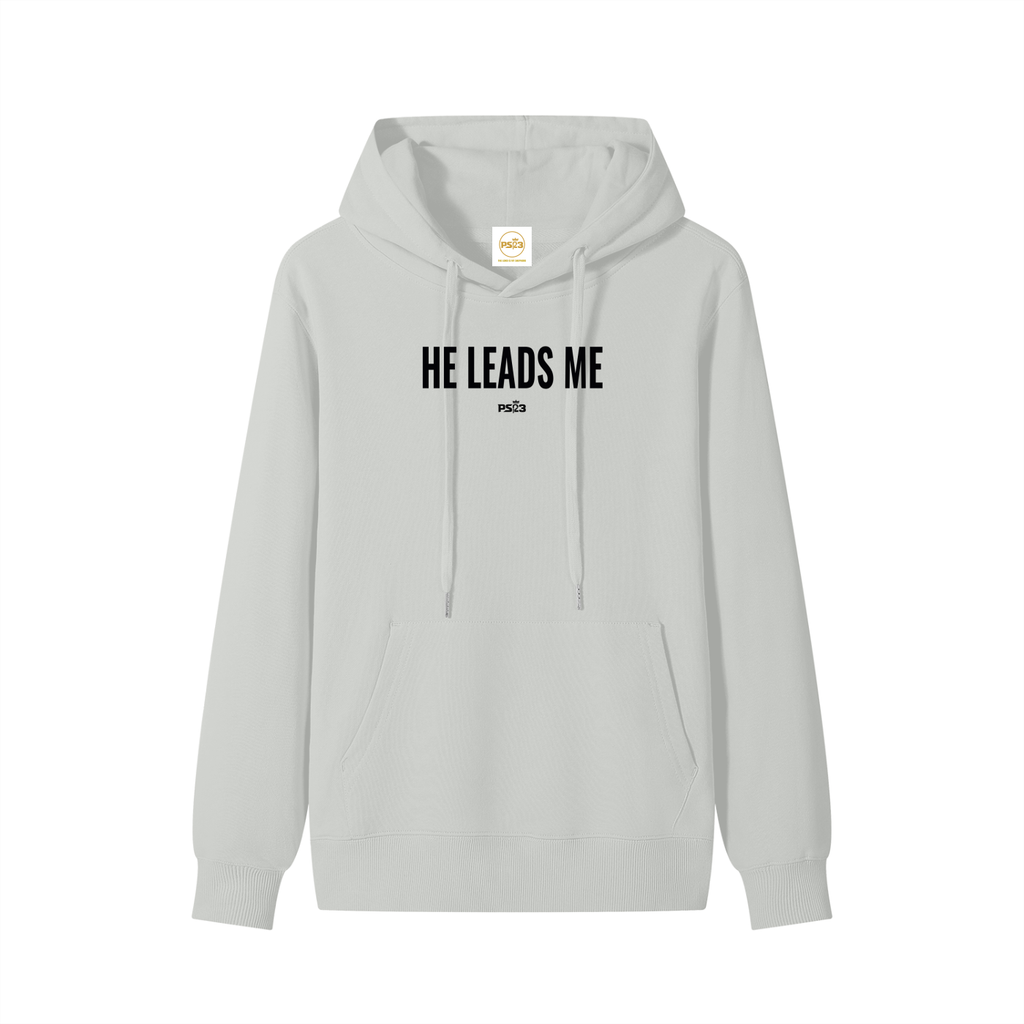 PS23 He leads me Classic Unisex Cotton Hoodie