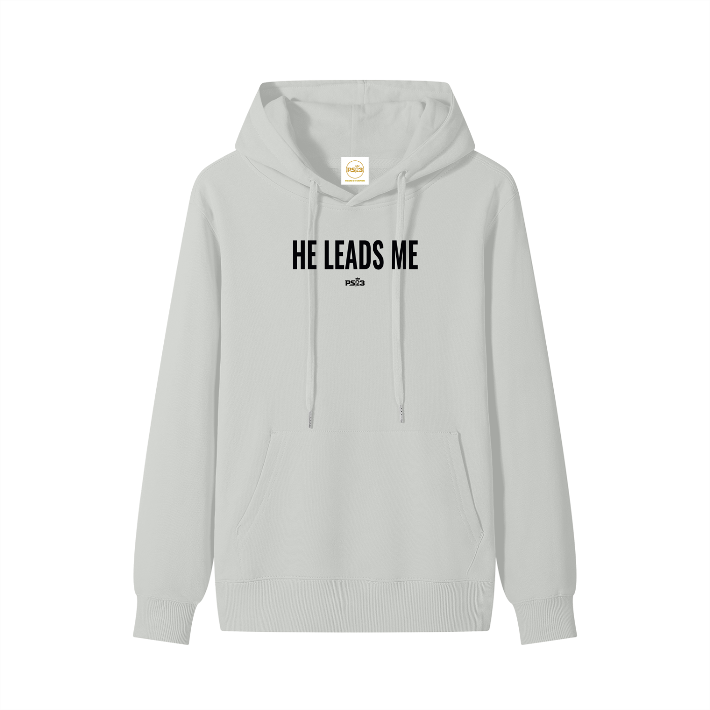 PS23 He leads me Classic Unisex Cotton Hoodie