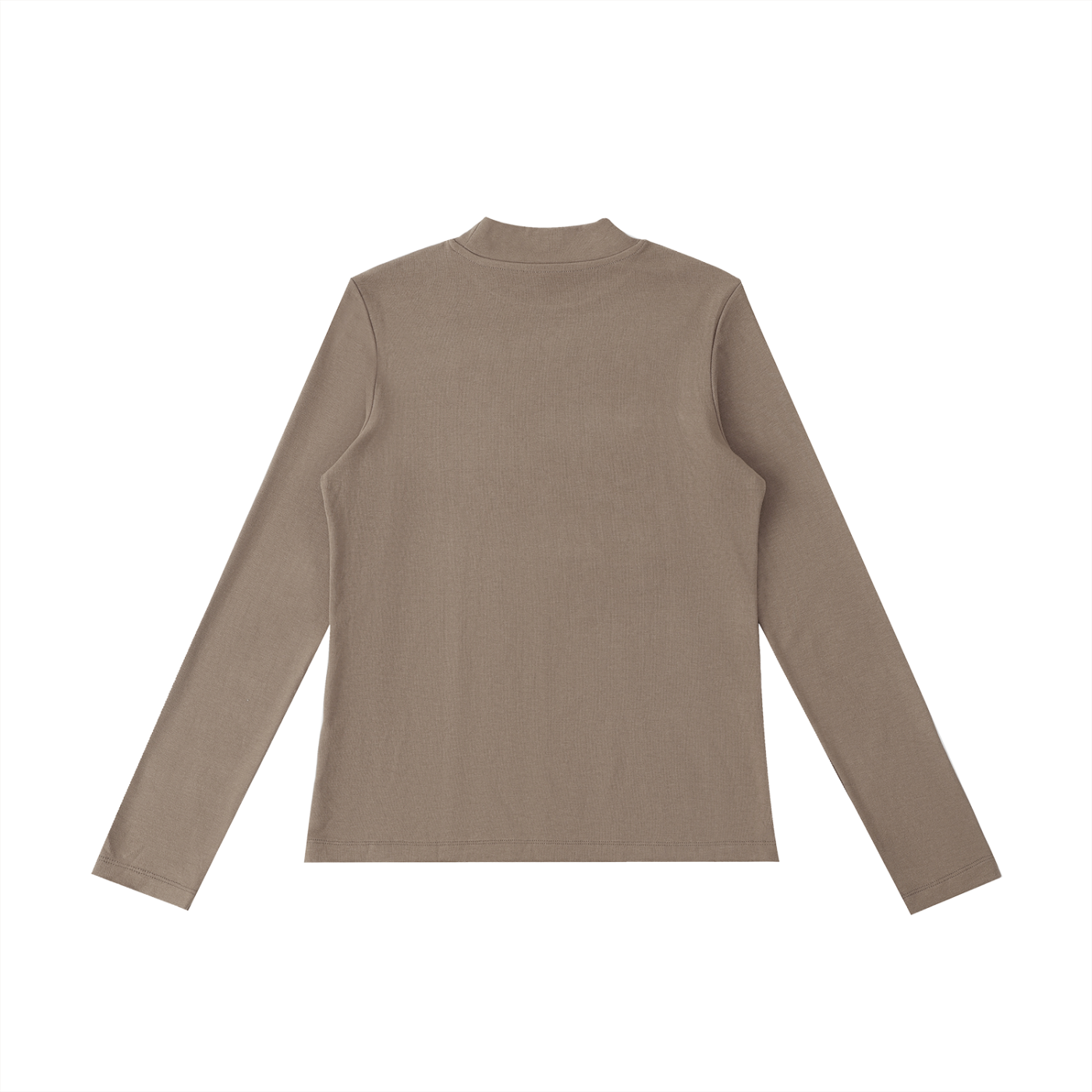 PS23 Women Peace Essential Mock Neck Long Sleeve T-Shirt