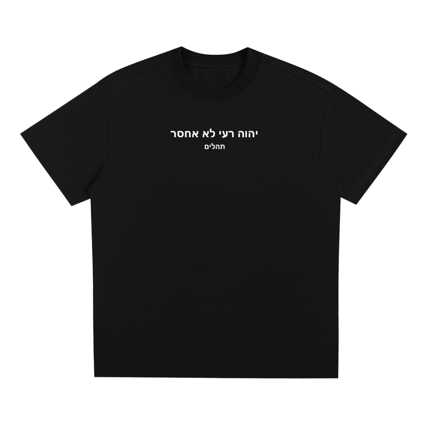 PS23 Hebrew Psalm 23 Sorona Quick-Dry Cooling T-Shirt