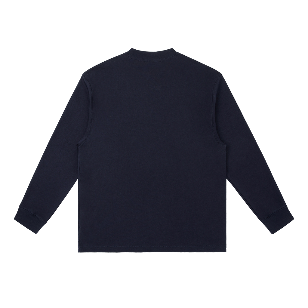 PS23 Hebrew Selah Essential Crewneck Long-Sleeve T-Shirt