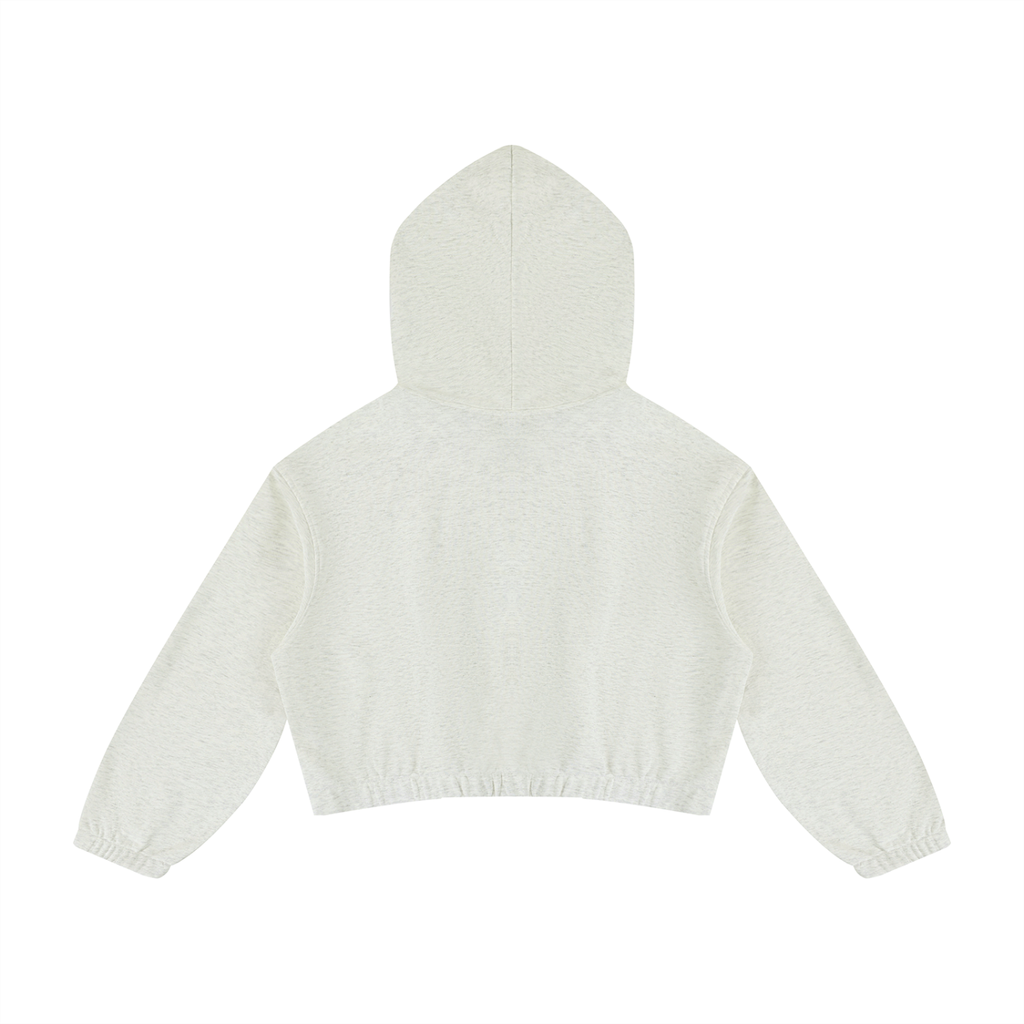 PS23 Hebrew Peace Women’s Boxy Quarter-Zip Hoodie