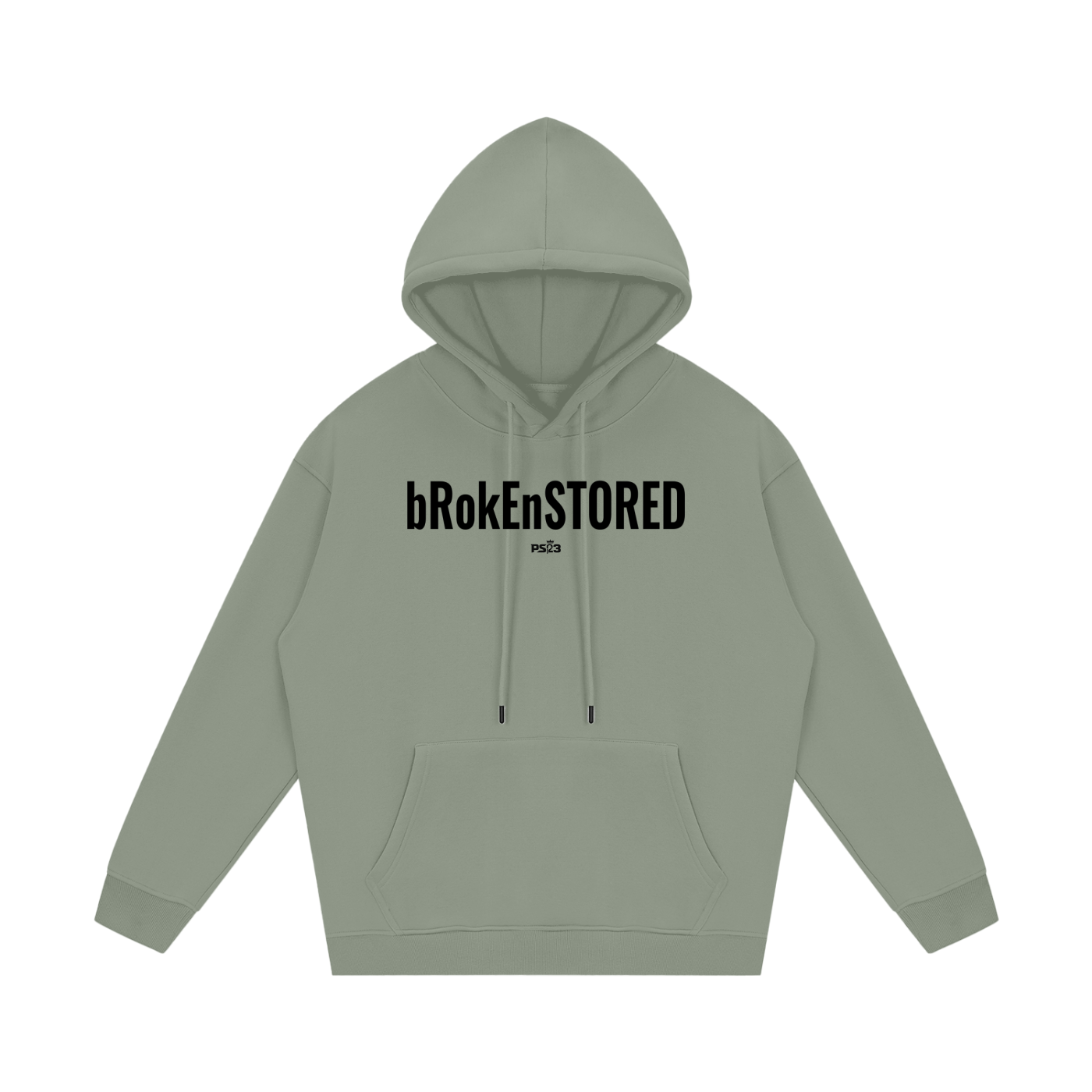 PS23 Brokenstored Streetwear Unisex Fleece Hoodie