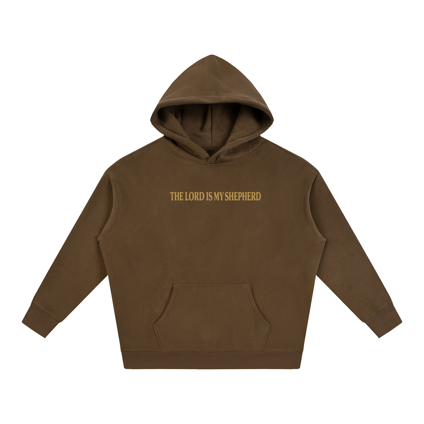 PS23 The Lord is my shepherd Oversize Fleeced Hoodie