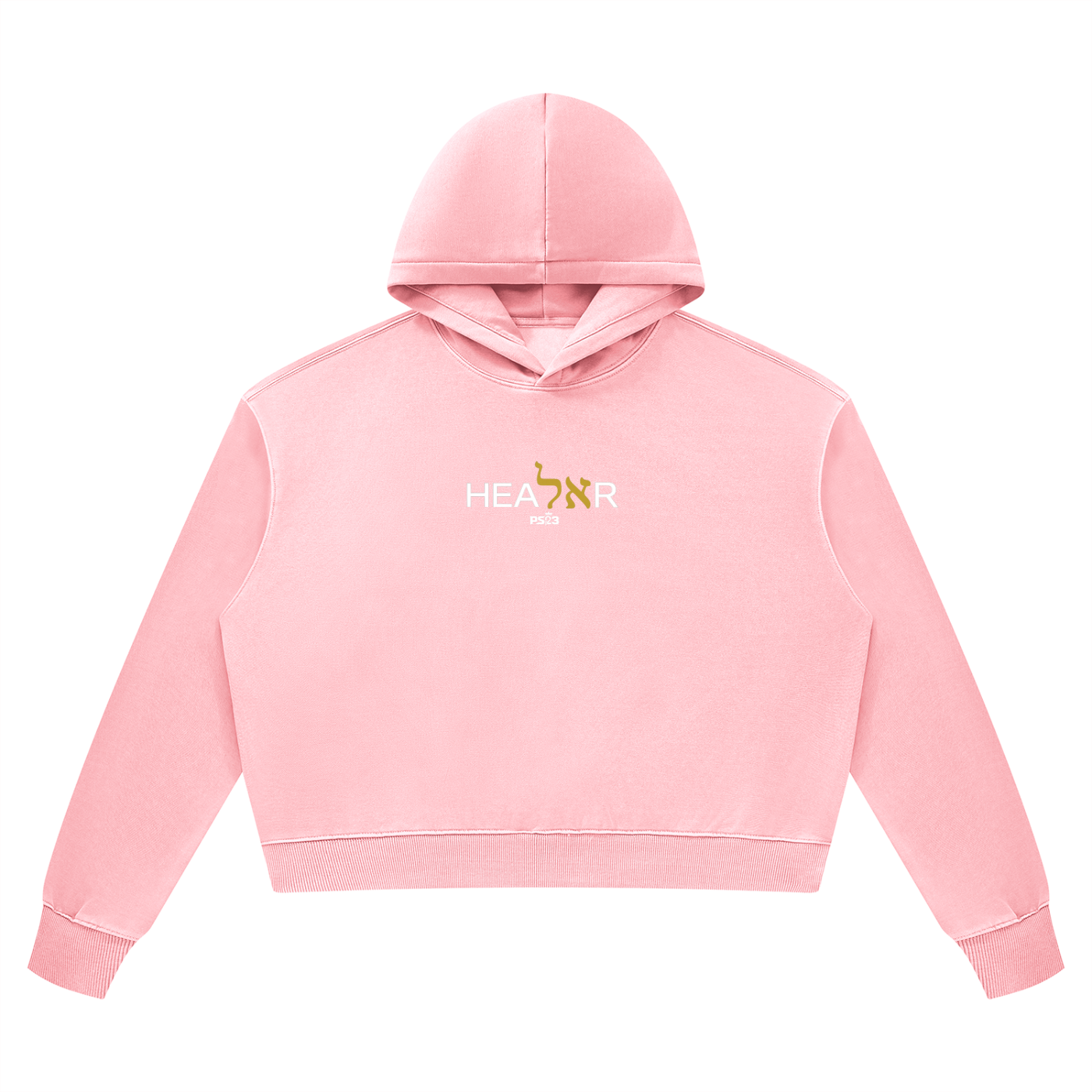 PS23 bilingual Healer Women’s Vintage Wash Heavyweight Hoodie