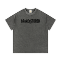 PS23 Brokenstored Mineral Wash Waffle Knit T-Shirt