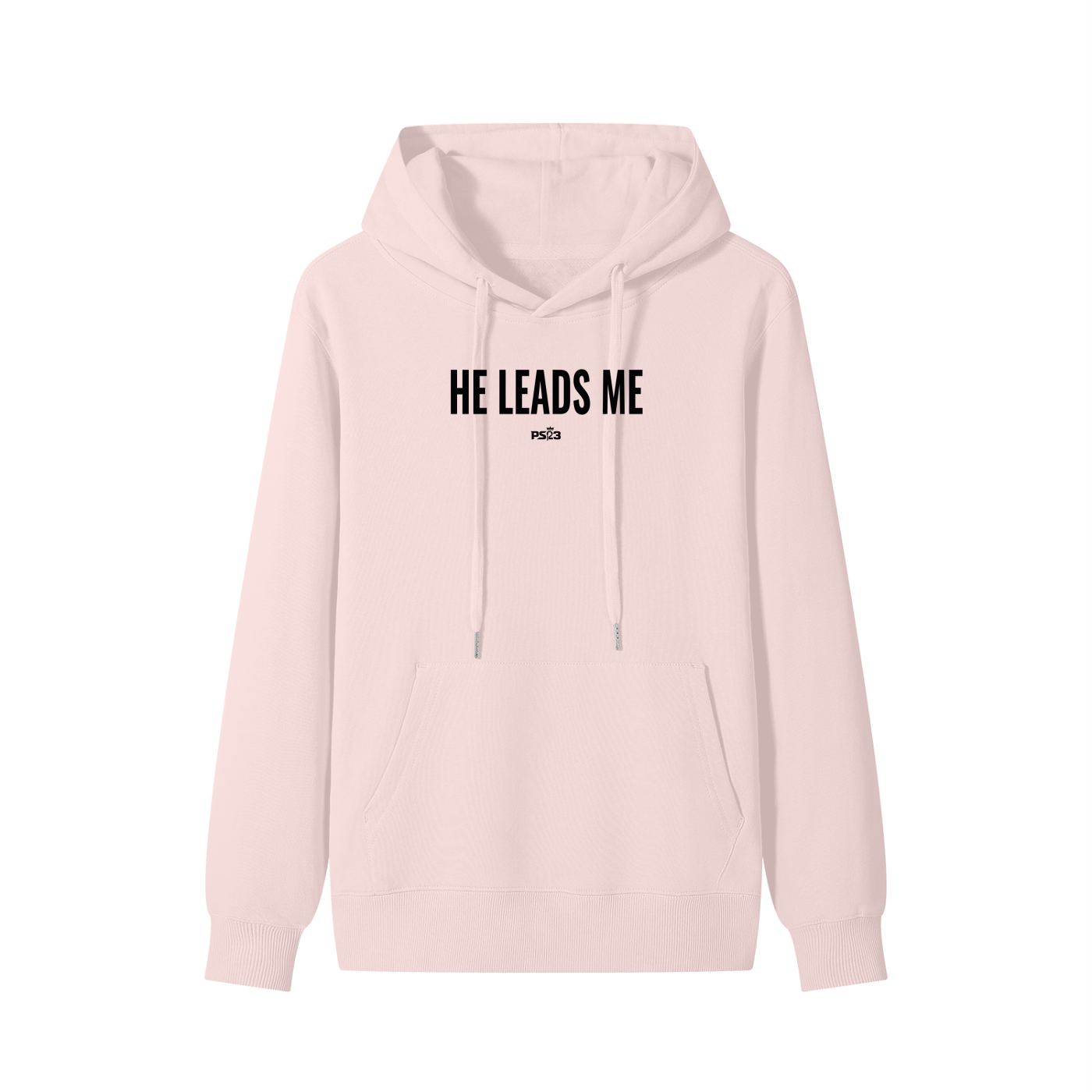 PS23 He leads me Classic Unisex Cotton Hoodie