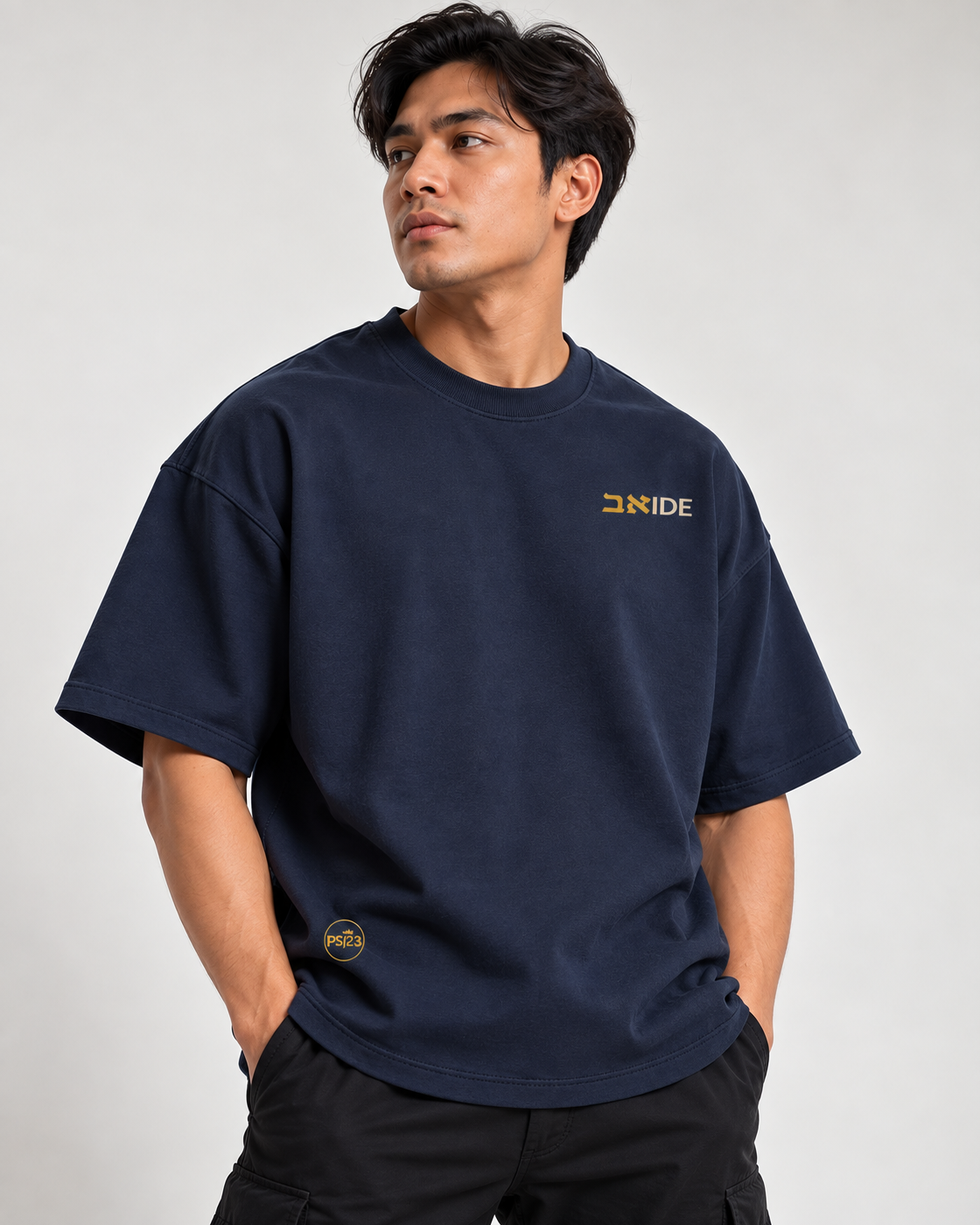 PS23 Bilingual Concept Abide Oversized Heavyweight T Shirt