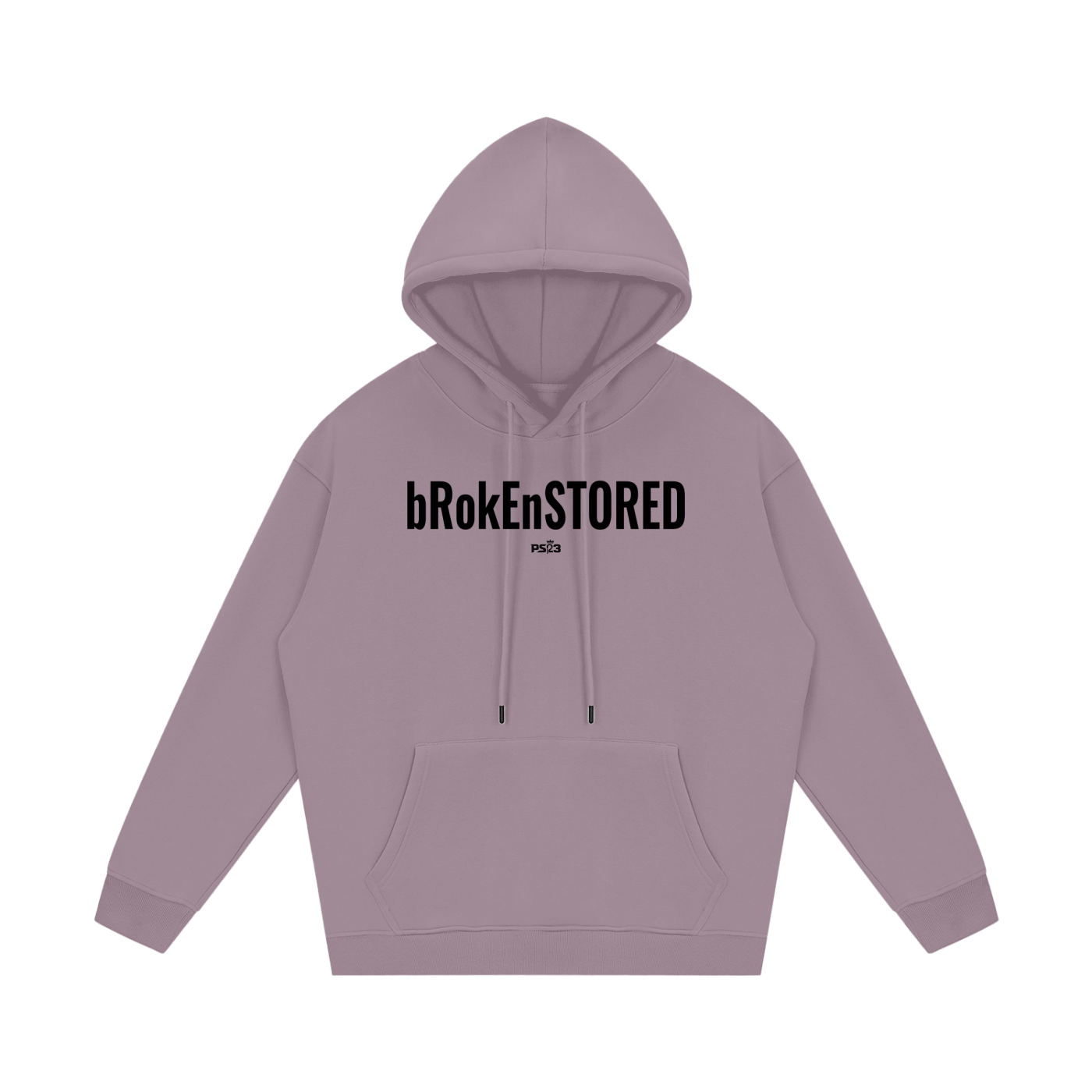 PS23 Brokenstored Streetwear Unisex Fleece Hoodie