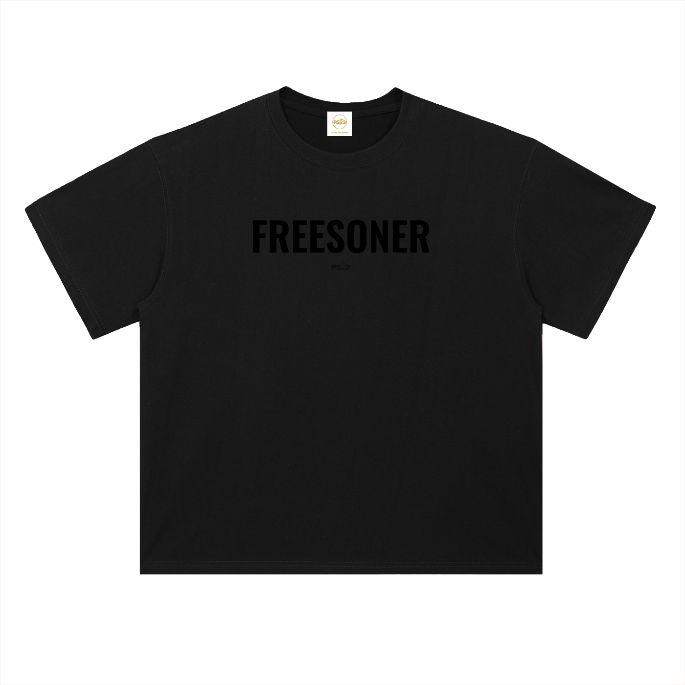 PS23 Freesoner Heavyweight Drop Shoulder Cotton T-Shirt