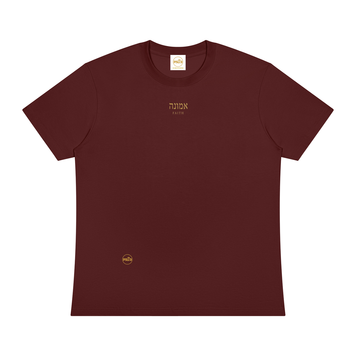 PS23 Hebrew Faith Women Sorona Crewneck T-Shirt