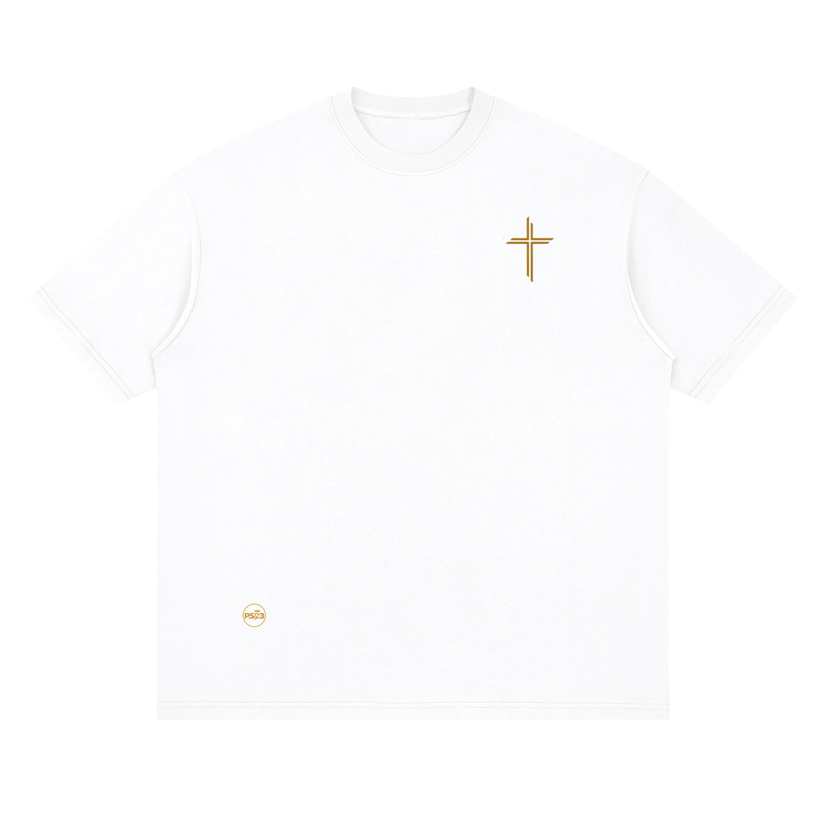 PS23 Cross Loose Drop Shoulder T-Shirt