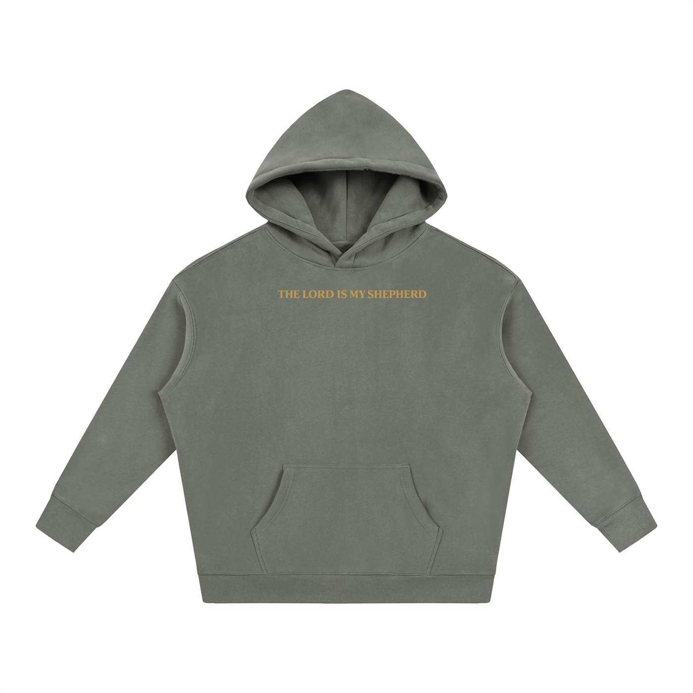 PS23 The Lord is my shepherd Oversize Fleeced Hoodie