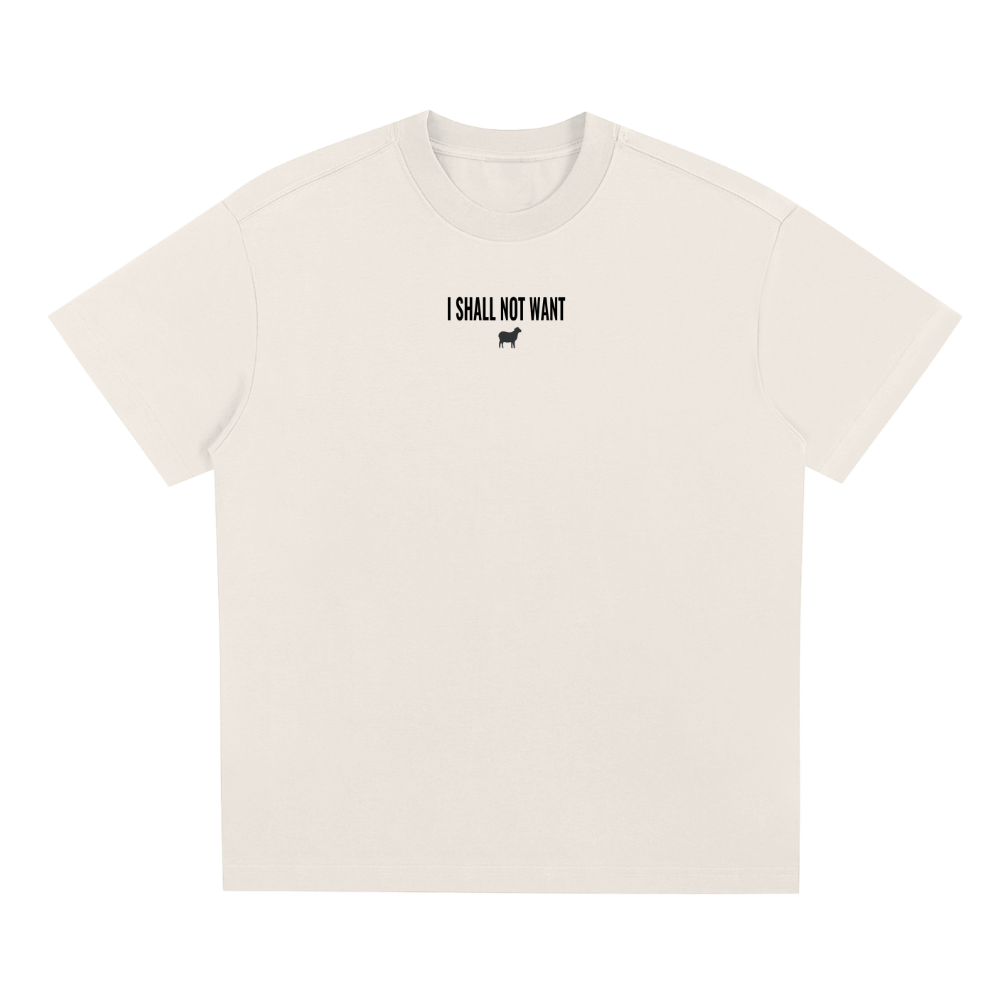 PS23 I shall not want black ink Sorona Quick-Dry Cooling T-Shirt