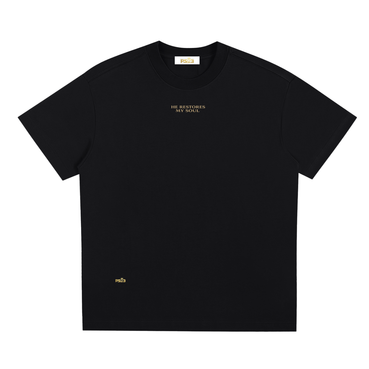 PS23 He restores my soul Sorona Quick-Dry Cooling T-Shirt