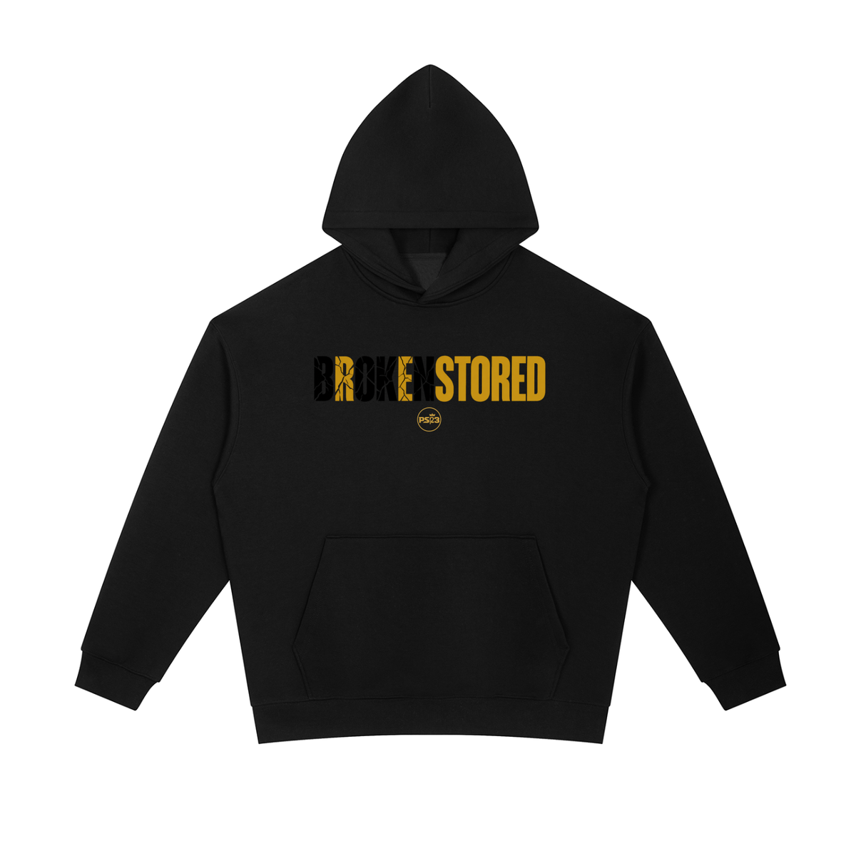 PS23 BROKENSTORED Essential Heavyweight Hoodie