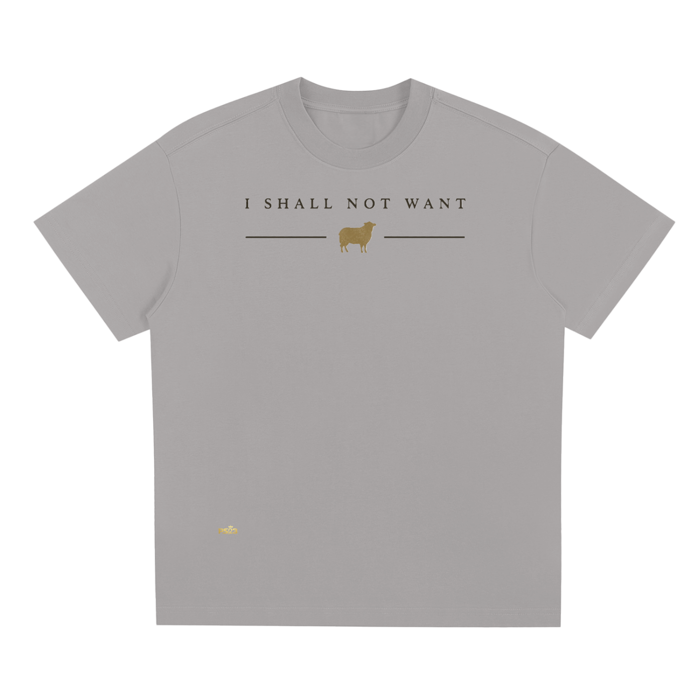 PS23 I shall not want Sorona Quick-Dry Cooling T-Shirt