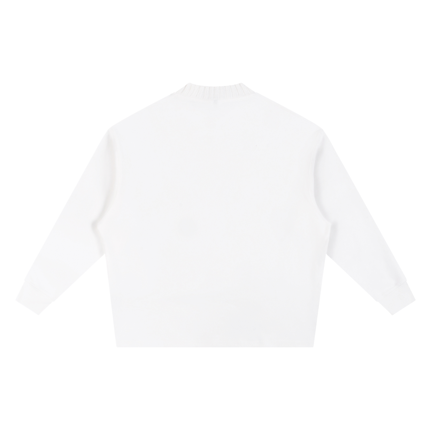 PS23 I shall not want Knitted Round Neck Oversize Sweatshirt