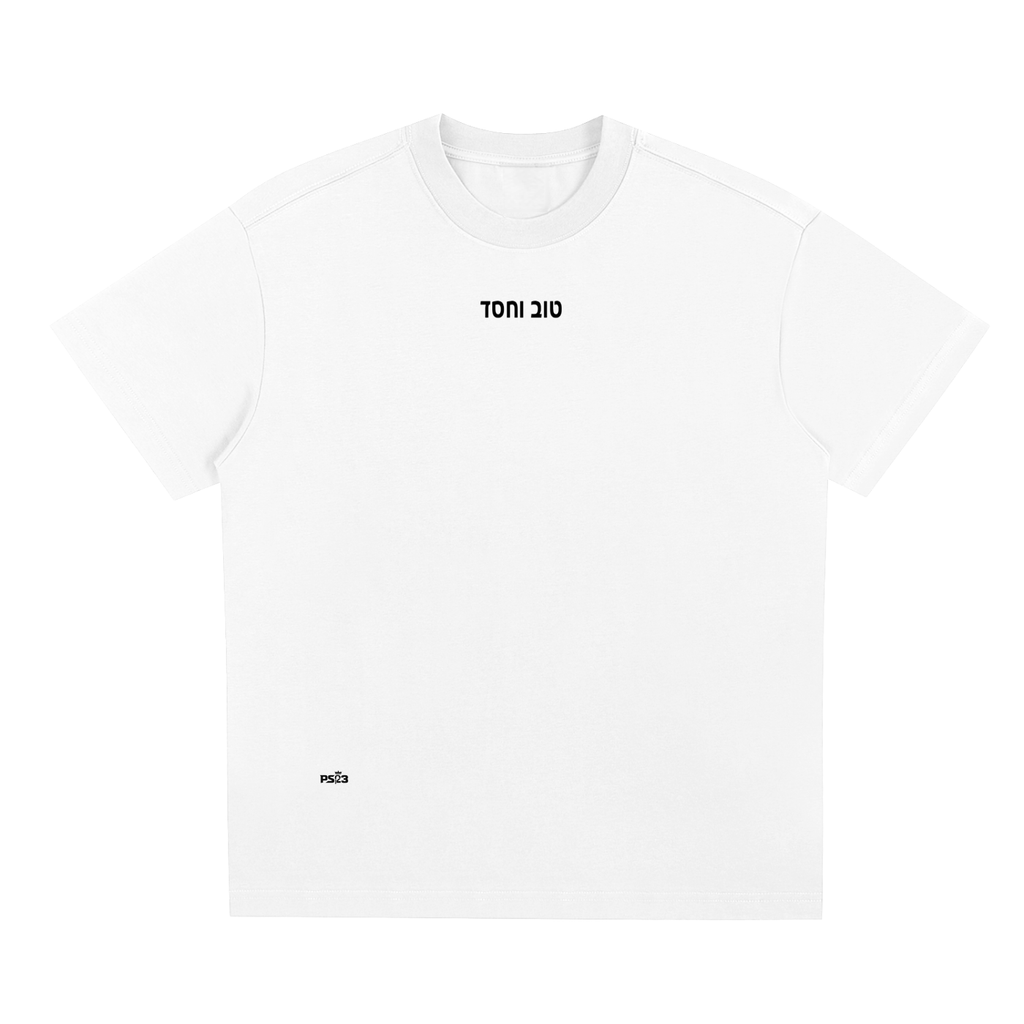PS23 Hebrew Goodness and Loving Kindness Sorona Quick-Dry Cooling T-Shirt