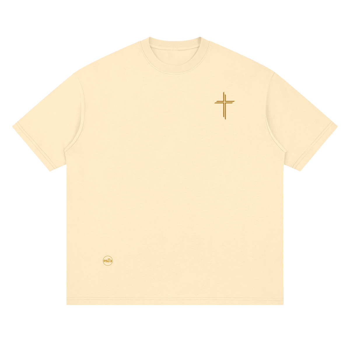 PS23 Cross Loose Drop Shoulder T-Shirt