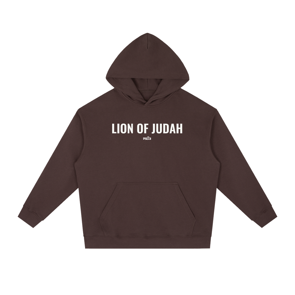 PS23 Lion of Judah Essential Heavyweight Drop-Shoulder Hoodie