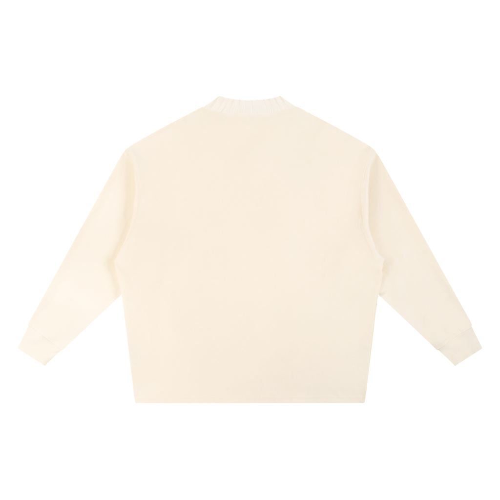 PS23 I shall not want Knitted Round Neck Oversize Sweatshirt