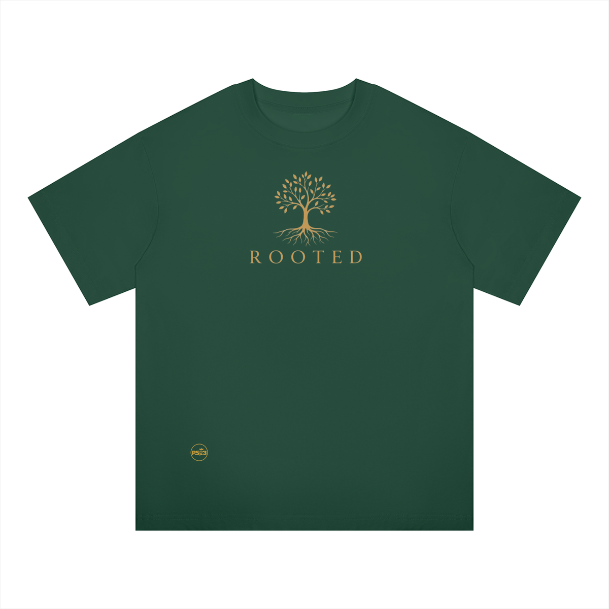 PS23 Rooted Unisex Oversized Drop Shoulder T-Shirt