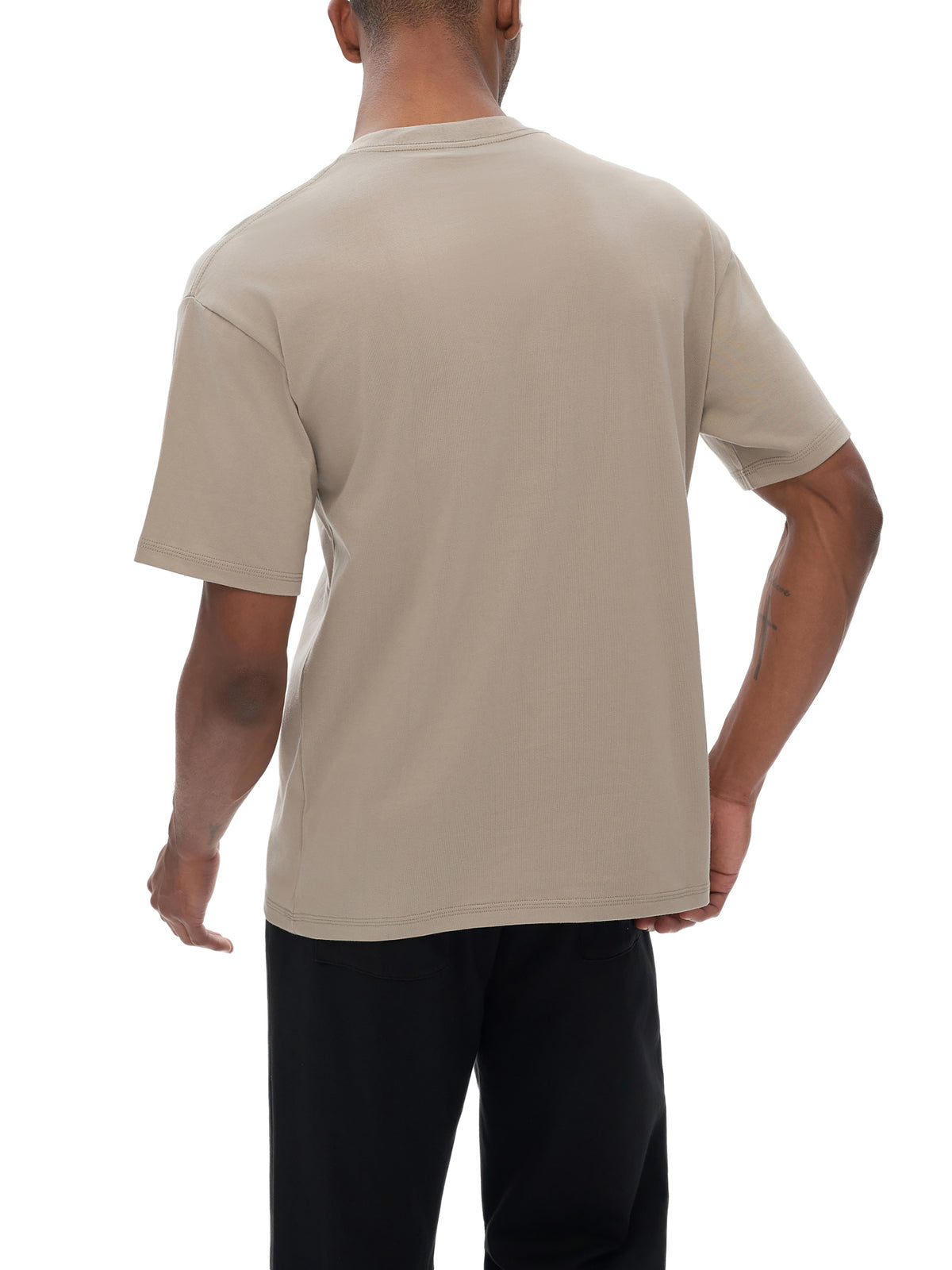 PS23 Rooted Drop Shoulder Cotton T-Shirt