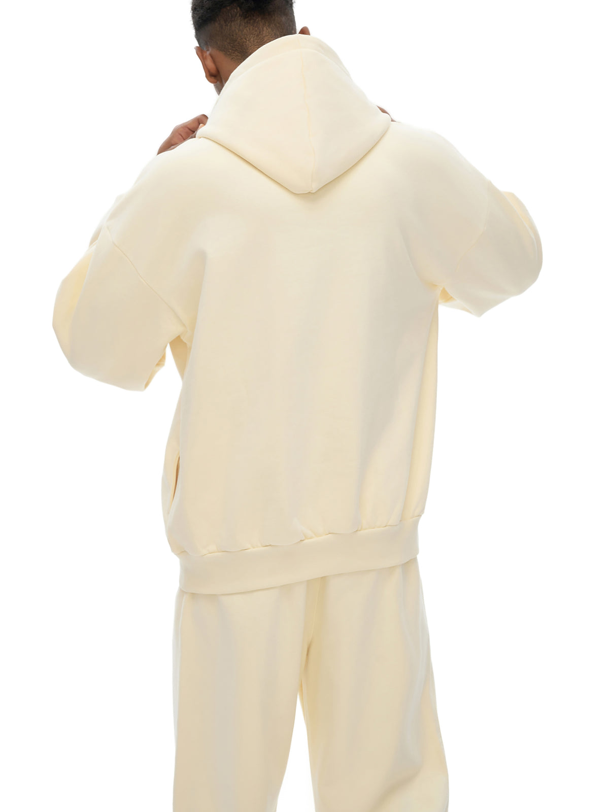 PS23 Embroidery Psalm 23 Super Heavyweight Hidden Pocket Hoodie