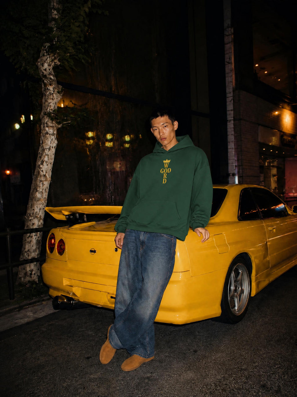 PS23 God Word Oversize Fleeced Hoodie