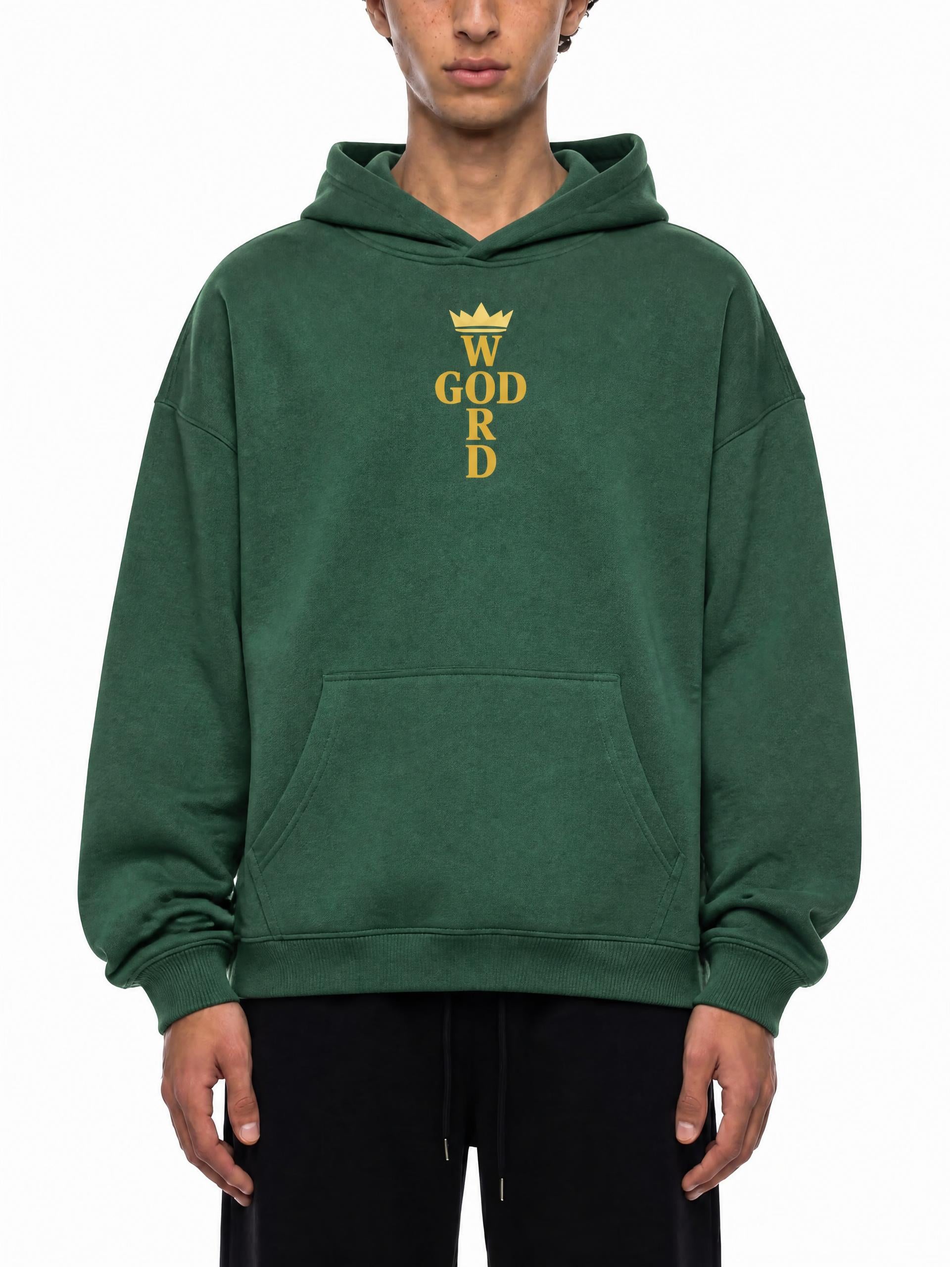 PS23 God Word Oversize Fleeced Hoodie