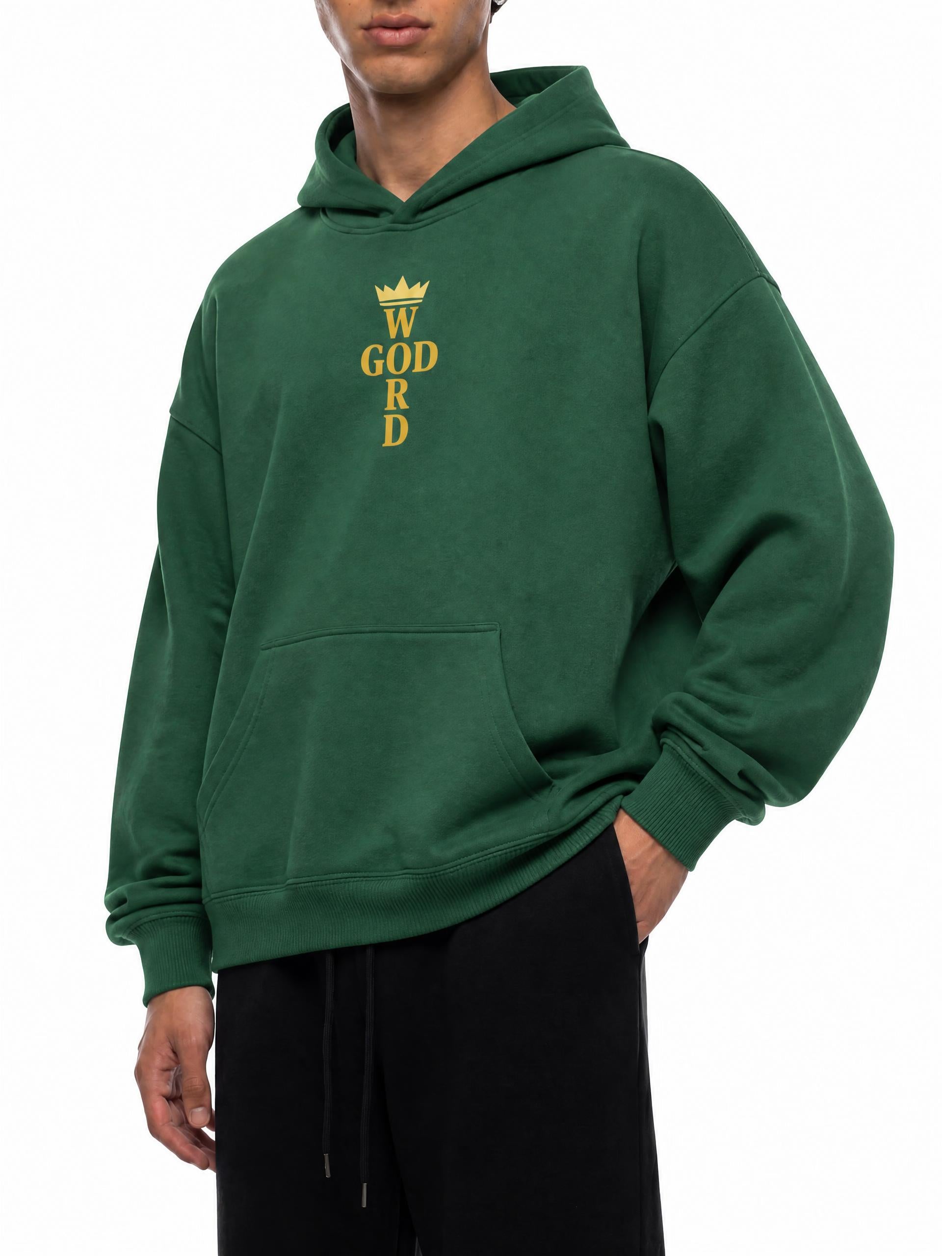 PS23 God Word Oversize Fleeced Hoodie