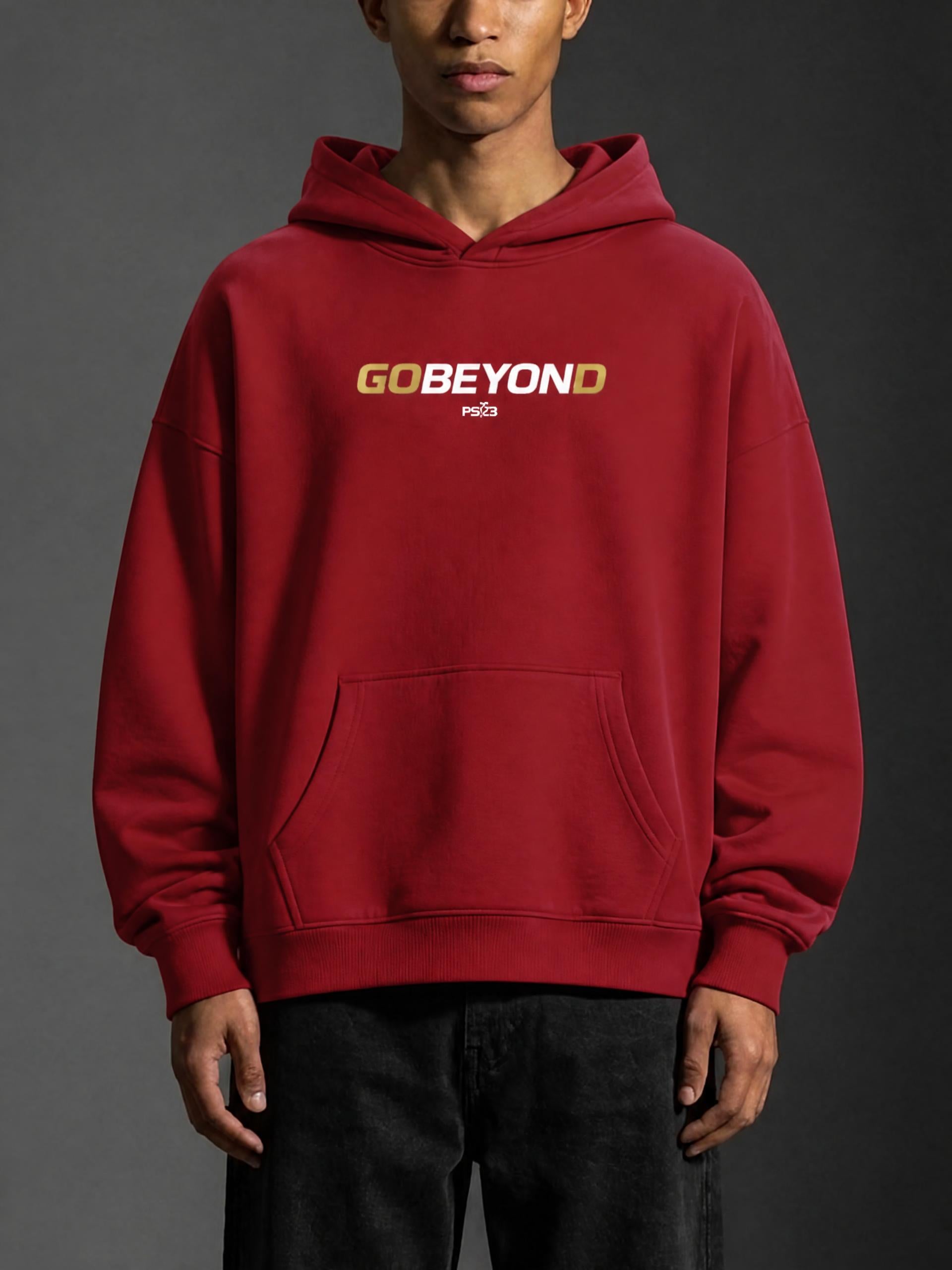 PS23 GOBEYOND Oversize Fleeced Hoodie