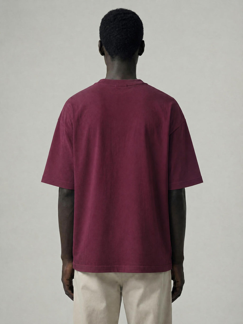 PS23 GOBEYOND Heavyweight Drop Shoulder Cotton T-Shirt