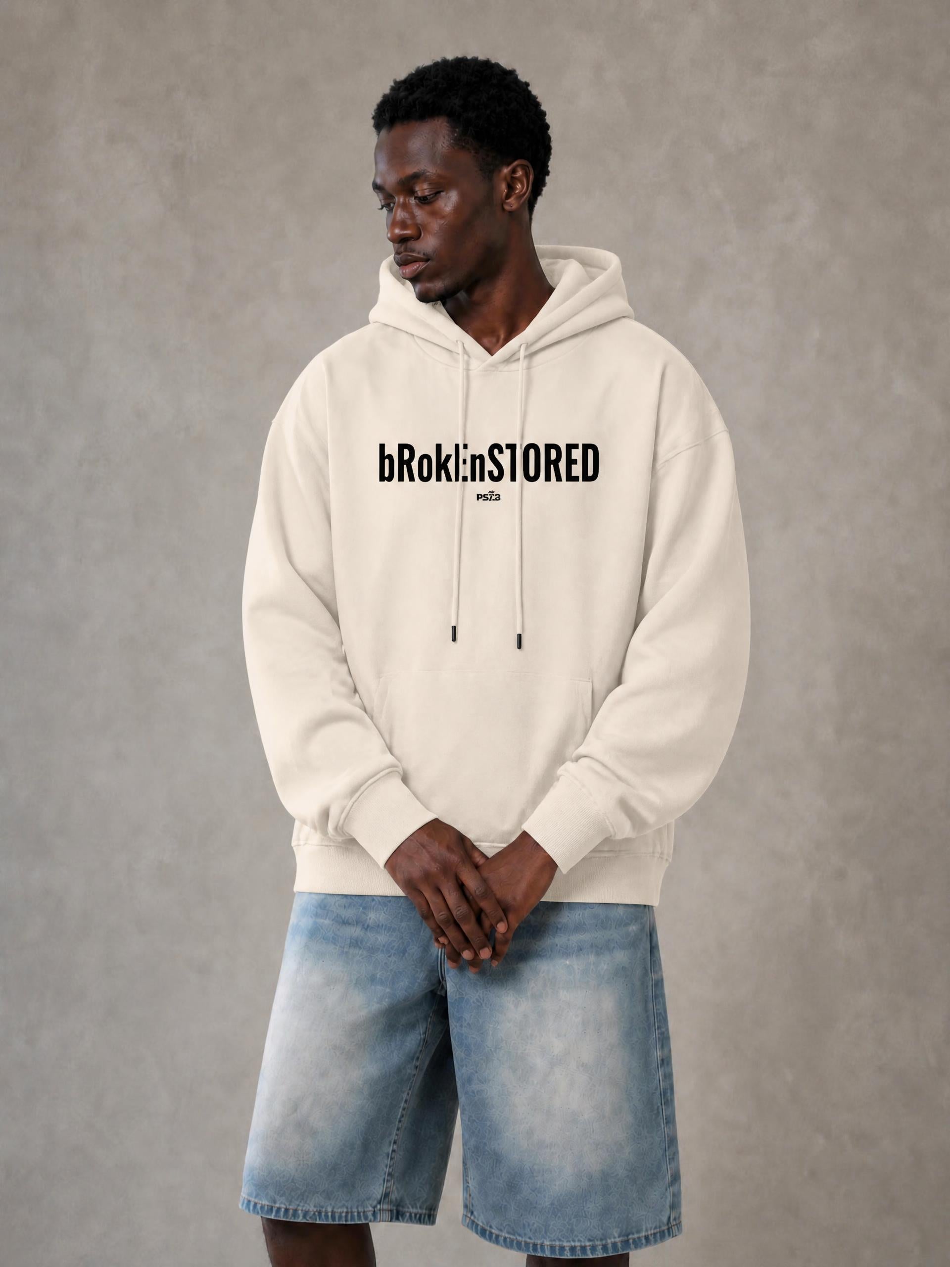 PS23 Brokenstored Streetwear Unisex Fleece Hoodie