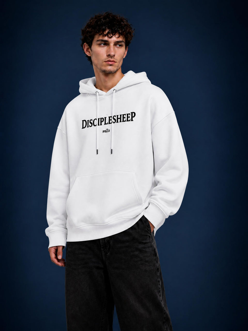 PS23 DisciplesheeP Streetwear Unisex Fleece Hoodie