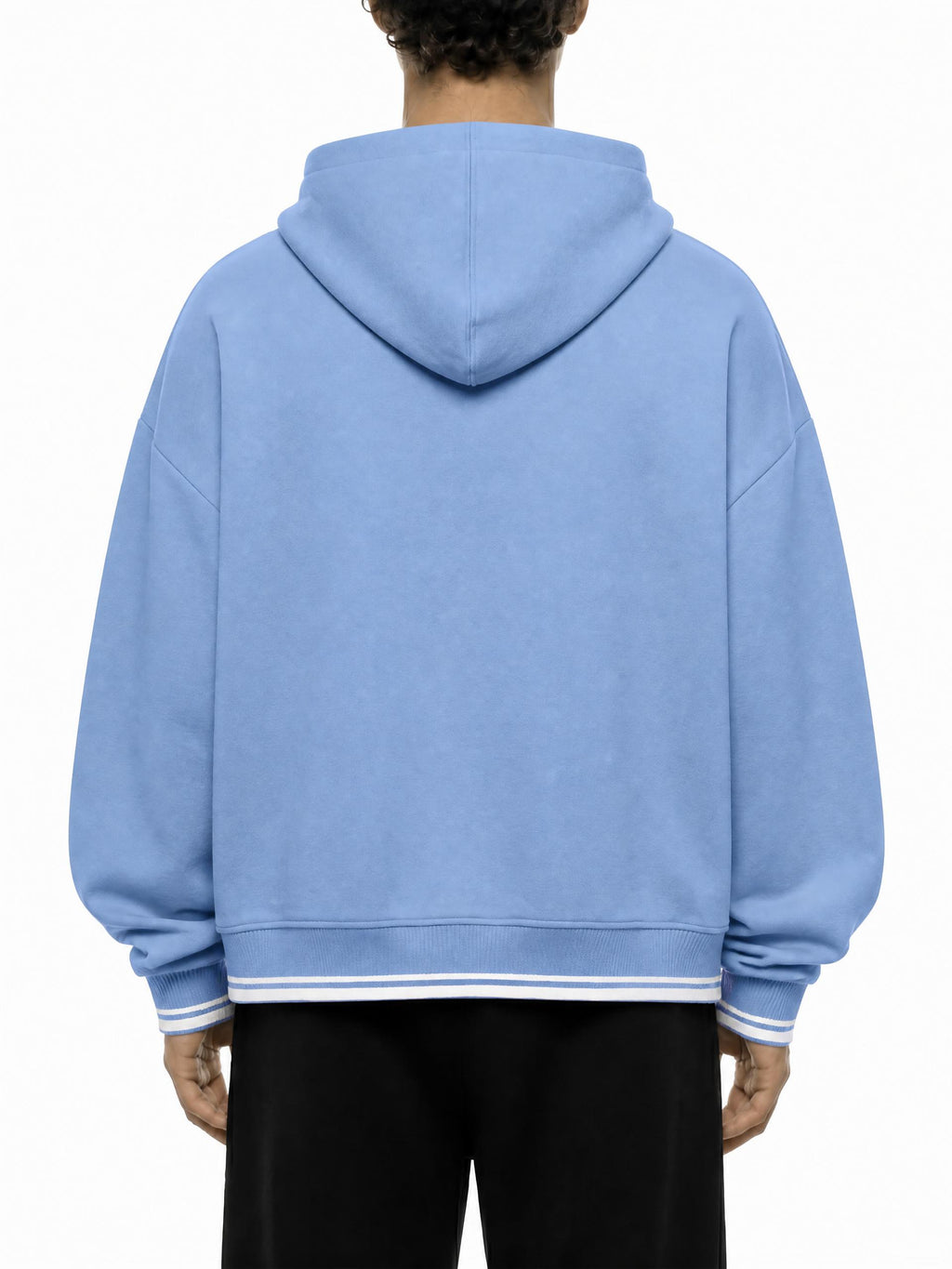 PS23 Hebrew Truth Unisex Oversized Color Block Fleece Hoodie