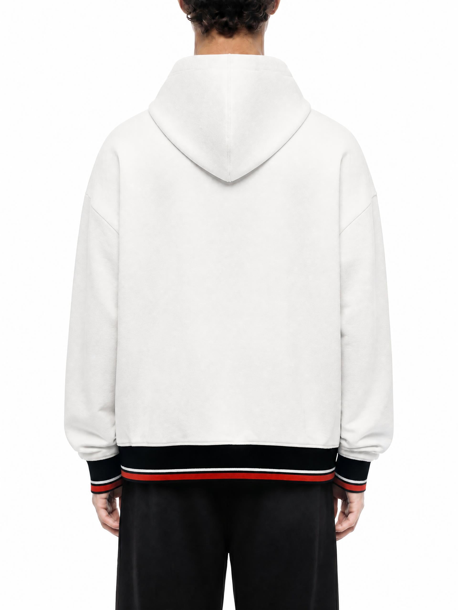 PS23 Bilingual Healer Unisex Oversized Color Block Fleece Hoodie