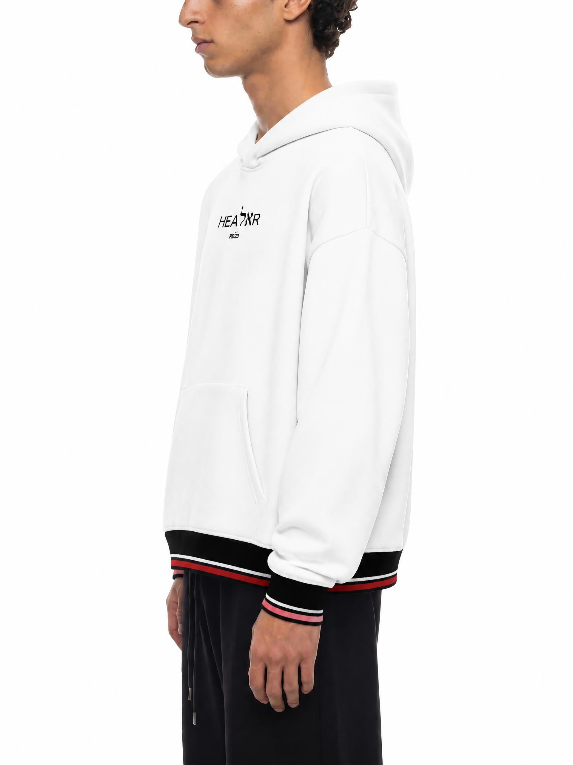 PS23 Bilingual Healer Unisex Oversized Color Block Fleece Hoodie