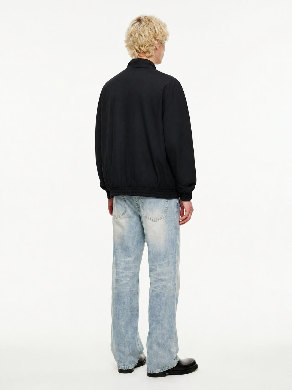 PS23 Hebrew Faith Stand Collar Bomber Jacket