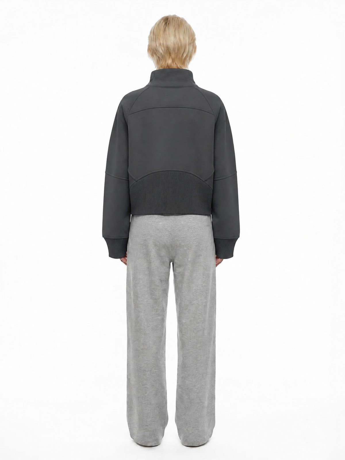 PS23 Hebrew Hope Women’s Cropped Half-Zip Sweatshirt