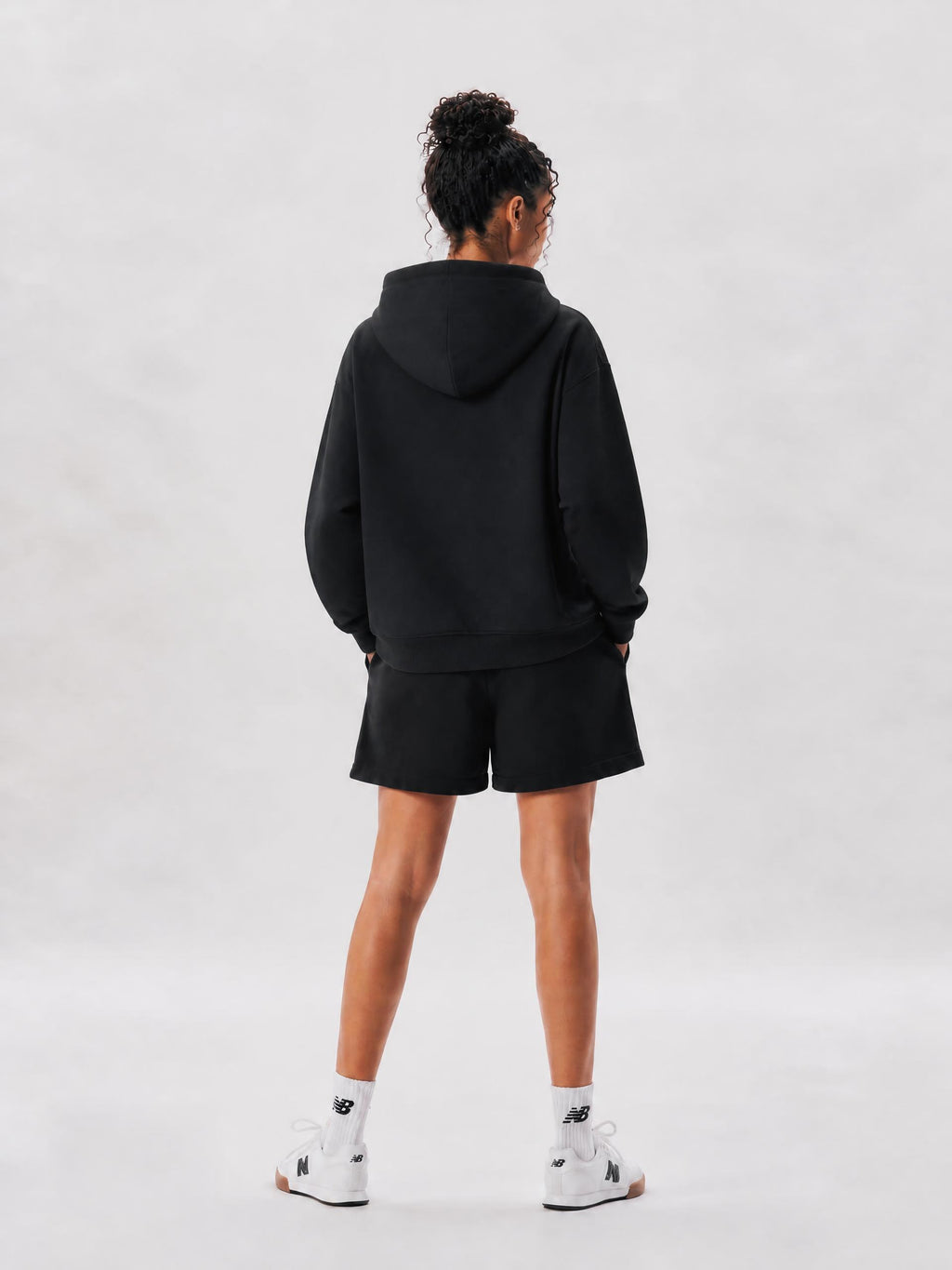 PS23 Bilingual Concept Selah Women Fleeced Zip-Up Cropped Hoodie